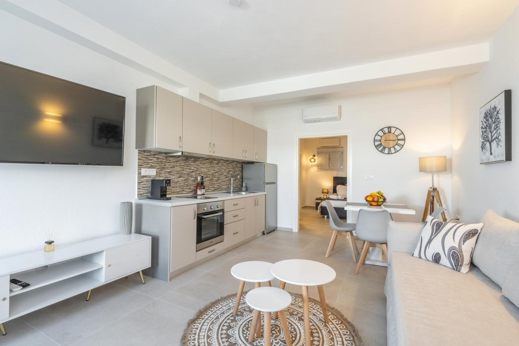 Sn Santorini Apartments Kamári Dış mekan fotoğraf