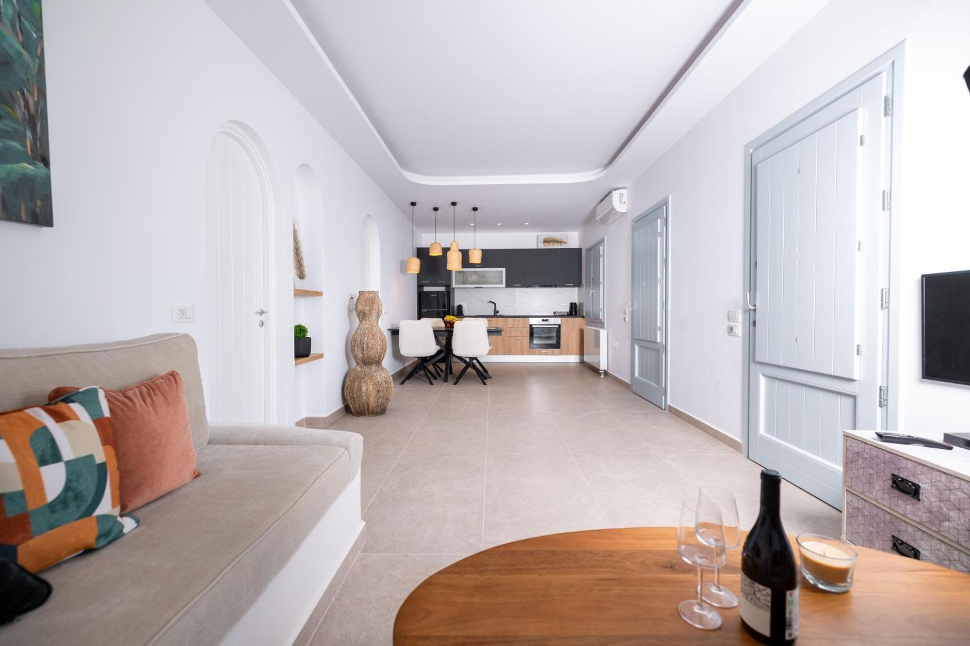 Sn Santorini Apartments Kamári Dış mekan fotoğraf