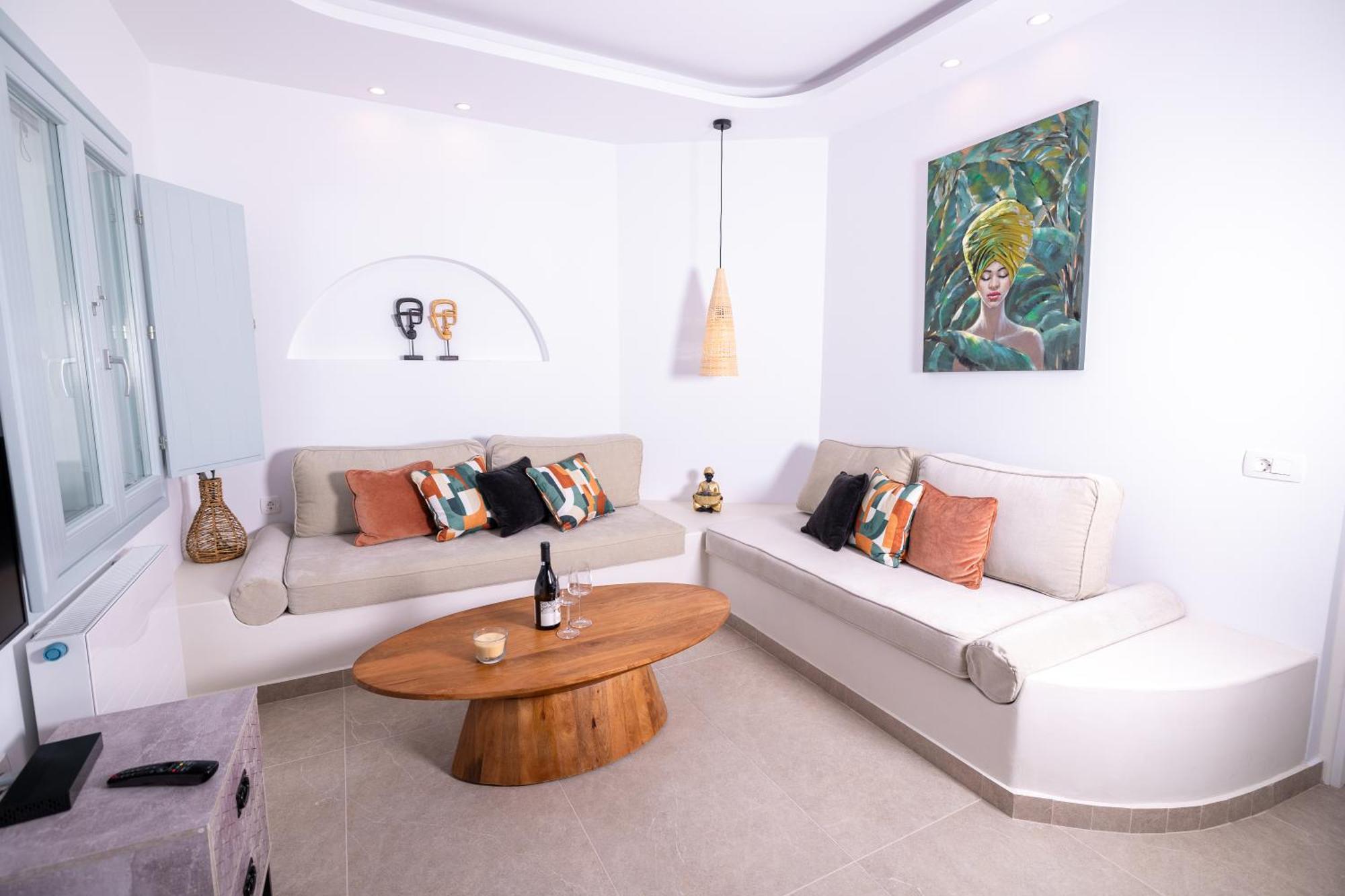 Sn Santorini Apartments Kamári Dış mekan fotoğraf