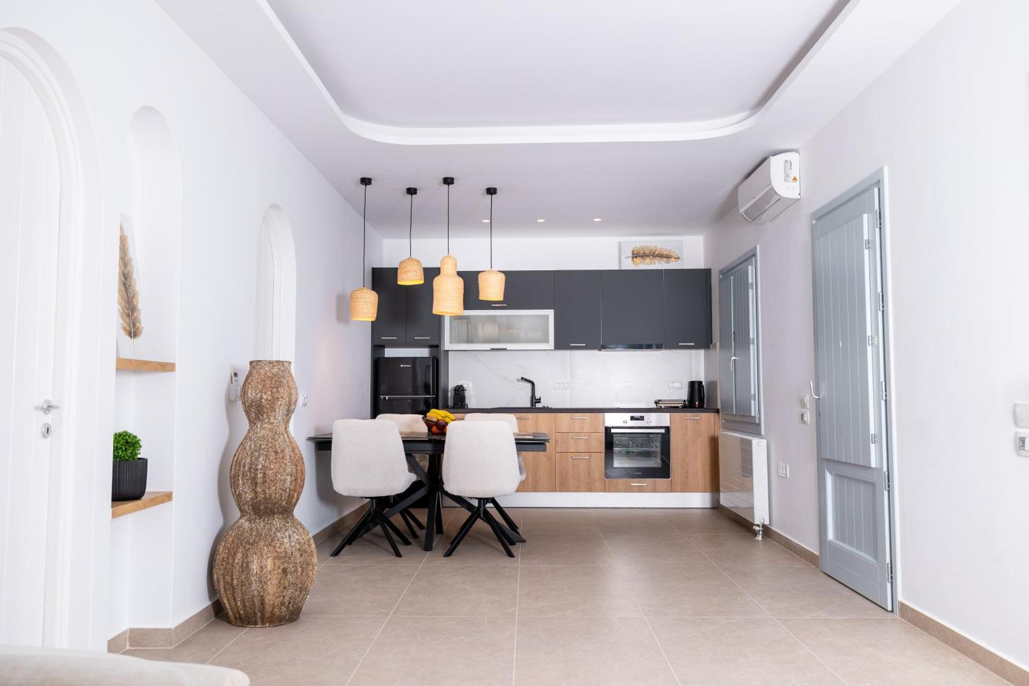 Sn Santorini Apartments Kamári Dış mekan fotoğraf