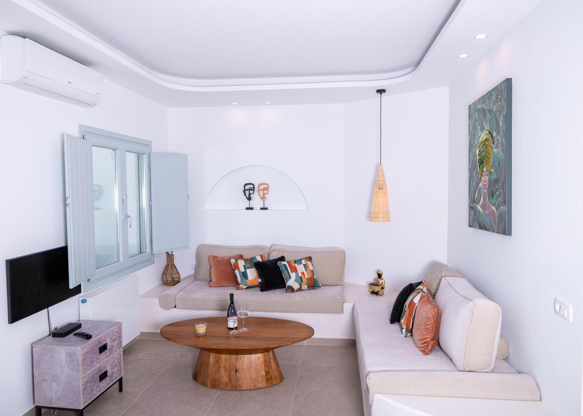 Sn Santorini Apartments Kamári Dış mekan fotoğraf