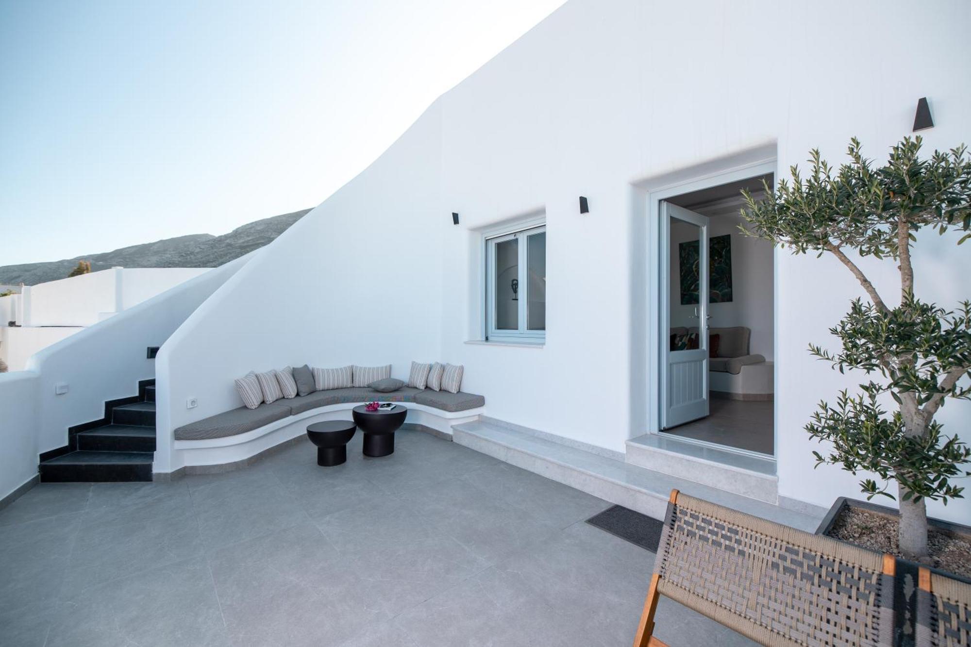 Sn Santorini Apartments Kamári Dış mekan fotoğraf