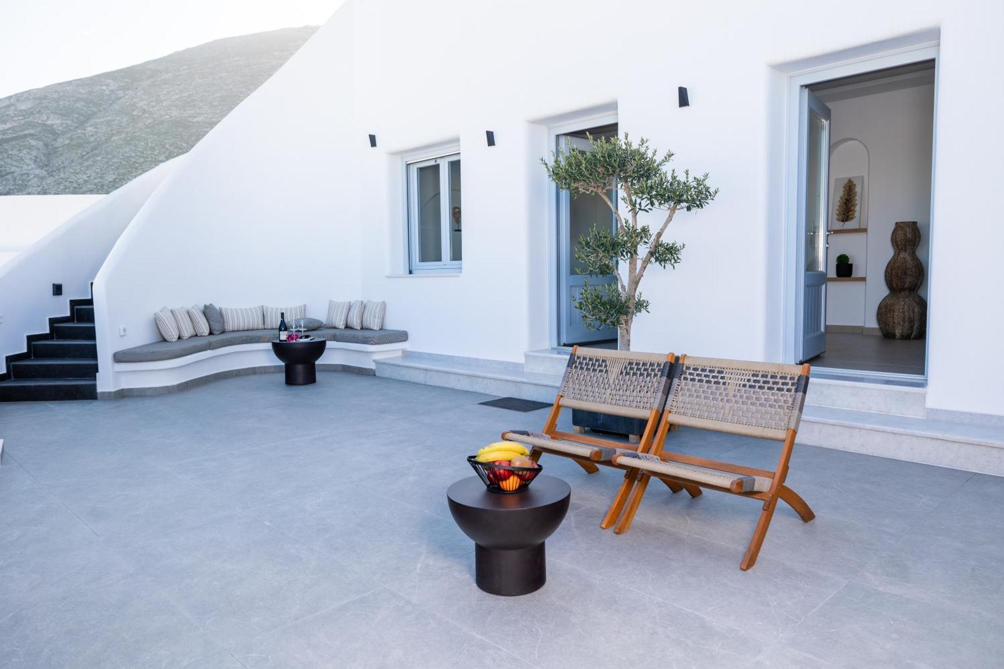 Sn Santorini Apartments Kamári Dış mekan fotoğraf